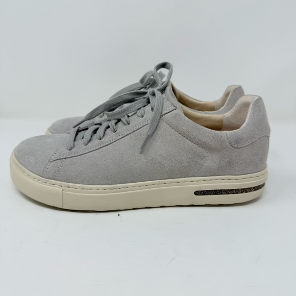 New Birkenstock Bend Sneaker Stone Coin Suede Sz 38 - Picture 7 of 13